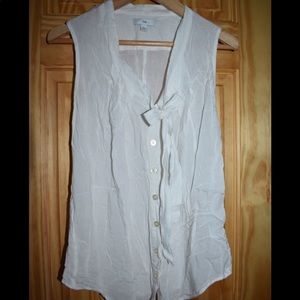 Gap White Blouse